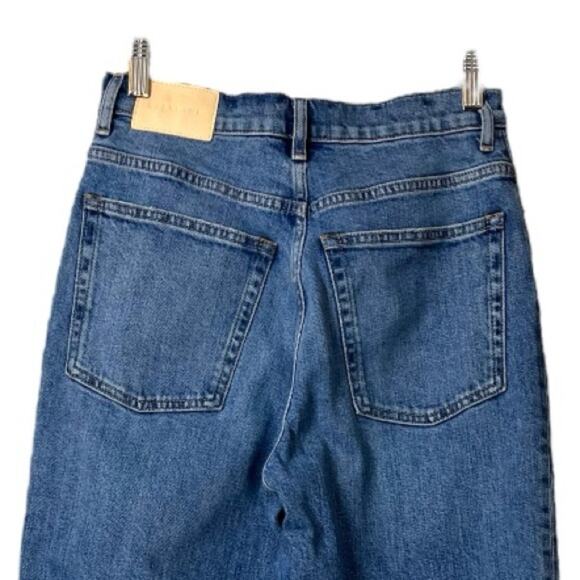 Everlane The Way High Jean High Rise Relaxed Fit Medium Wash Women’s Size 26 - Picture 5 of 10